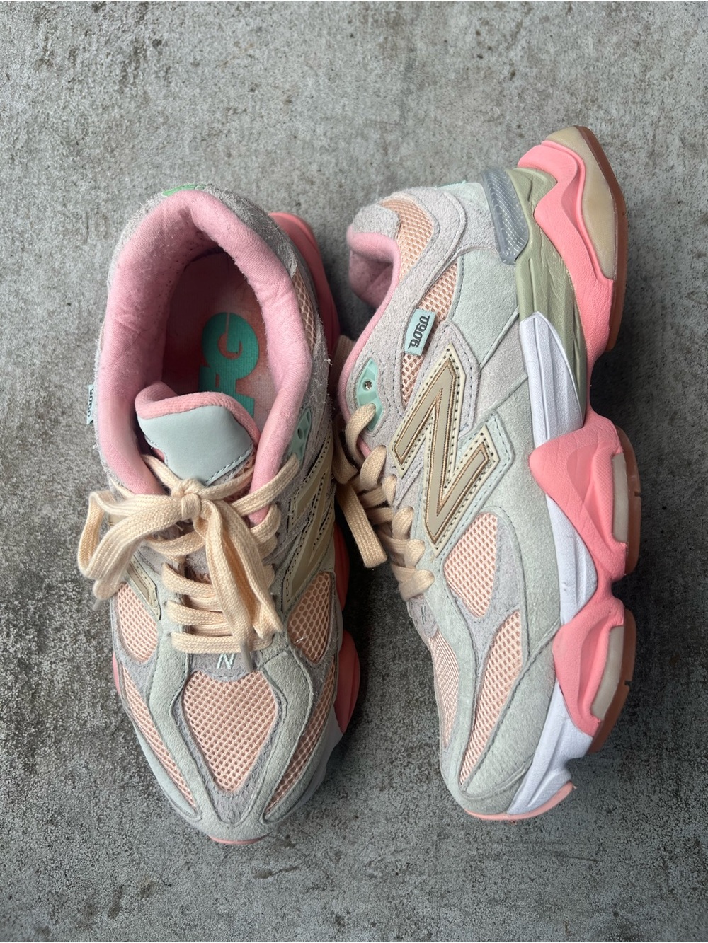 New Balance 9060 Joe Freshgoods Inside Voices Baby Shower Blue Size 8 JFG